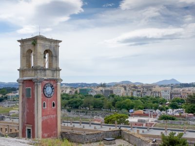 Corfu Town from the Old Fortress