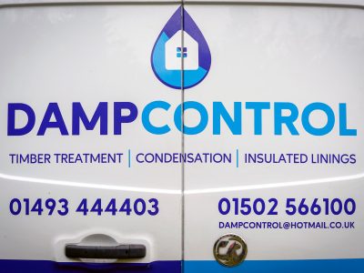 Van Decal - Damp Control