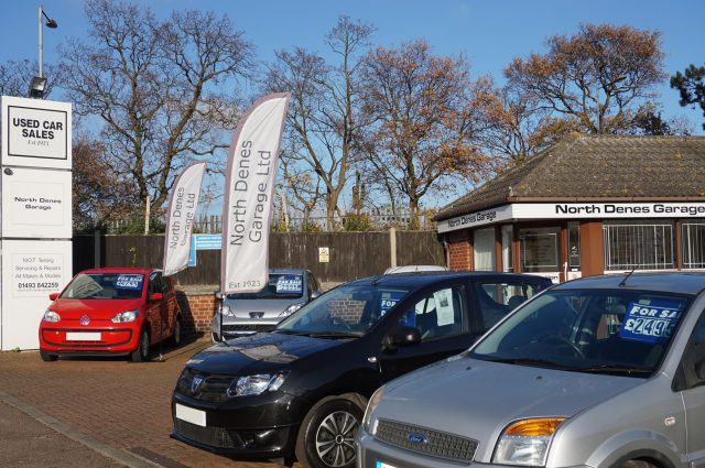 North Denes Garage - Cars