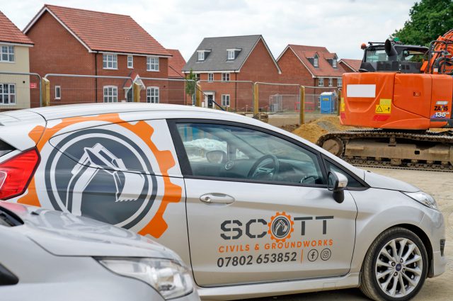 Van Decal - Scott Civils Groundworks