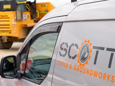 Van Decal - Scott Civils Groundworks